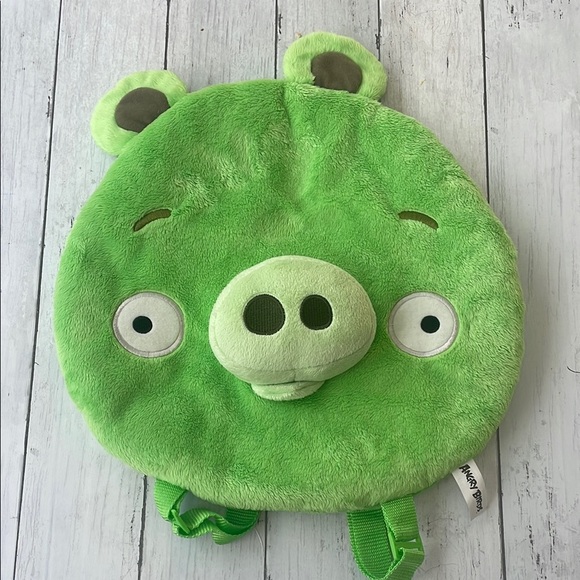 Green Kids Backpack angry birds pig - Picture 3 of 7